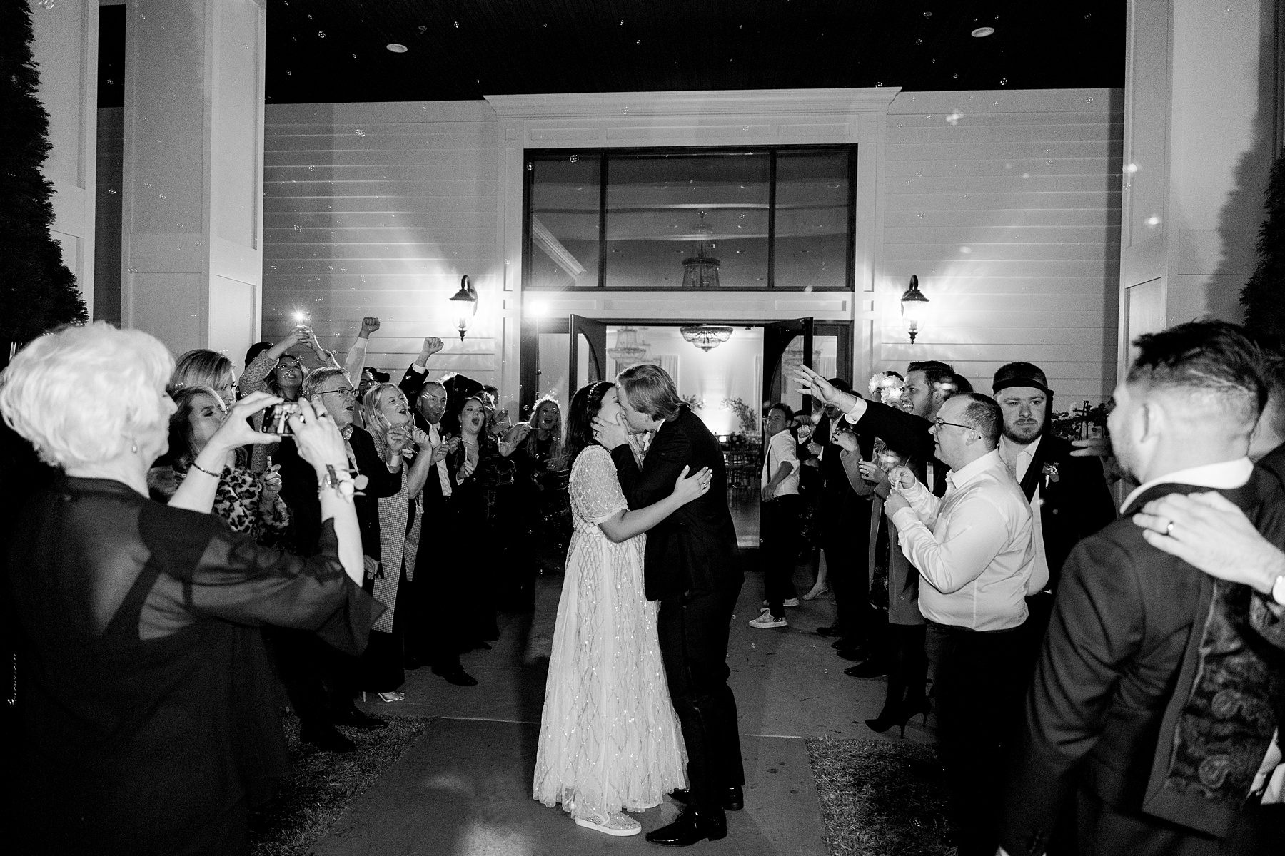 Black & White Ballroom at I Street Wedding
