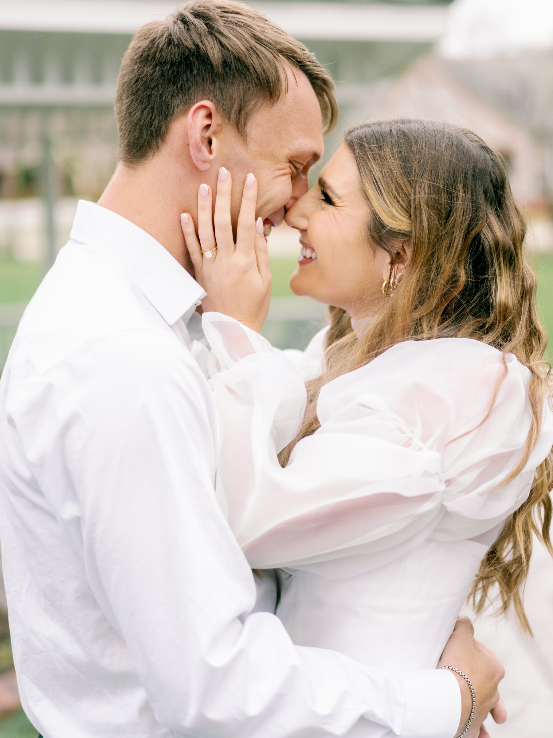 Caylee & Jacob's Downtown Bentonville Engagement Session